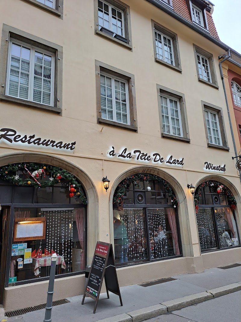 À La Tête De Lard — restaurant Alsacien à Strasbourg